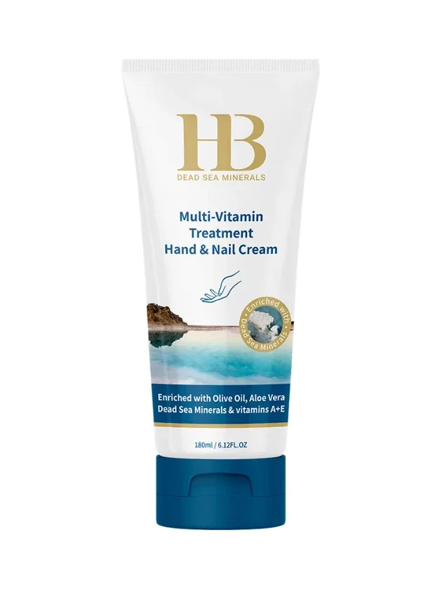 H&B multivitamīnu roku un nagu krēms, 180 ml