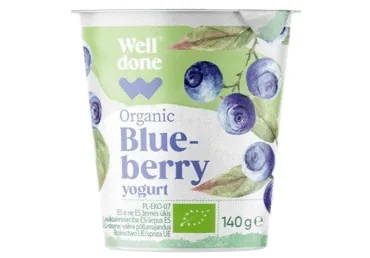 BIO JOGURTS WELL DONE MELLEŅU 140G