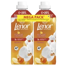 VEĻAS MĪKSTINĀTĀJS LENOR GOLD ORCHID&VANILLA 2X47MR 2X987ML