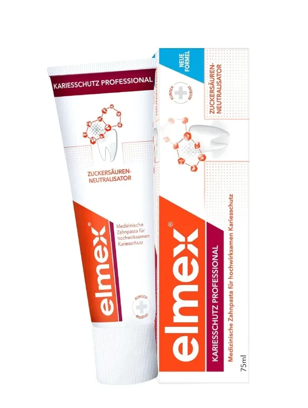 Elmex Anti-Caries Professional zobu pasta plus ca, 75 ml