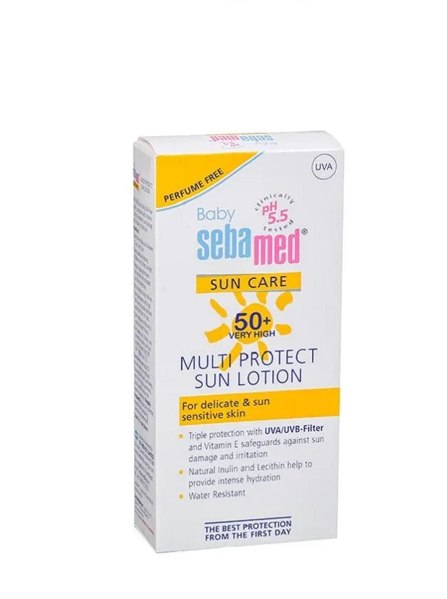 Sebamed Baby Sun Care sauļošanās losjons SPF50, 200 ml