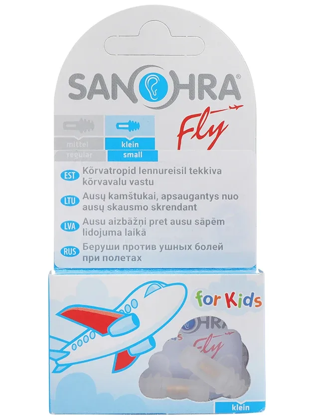 Sanohra Fly Children ausu aizbāžņi bērniem, 2 gb.