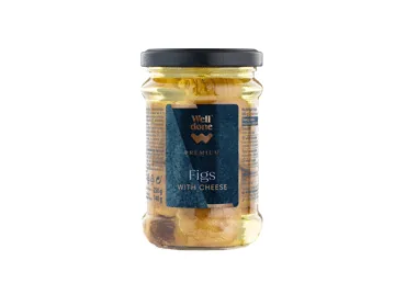 Ar svaigo sieru pildītas vīģes Well Done Premium 250 g