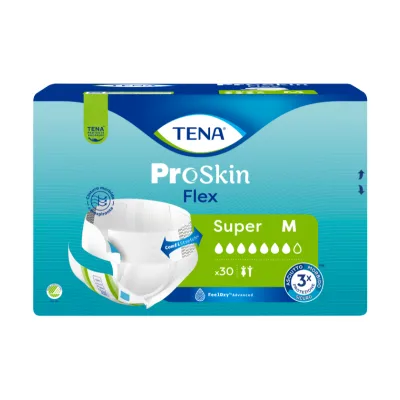 Трусы-подгузники Tena Flex Super, размер M, 30 шт.