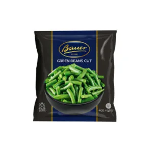 PUPIŅAS BAUER ZAĻĀS GRIEZTAS SALDĒT.400G
