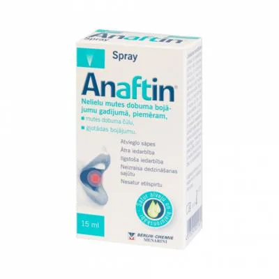 Аэрозоль Anaftin, 15 мл