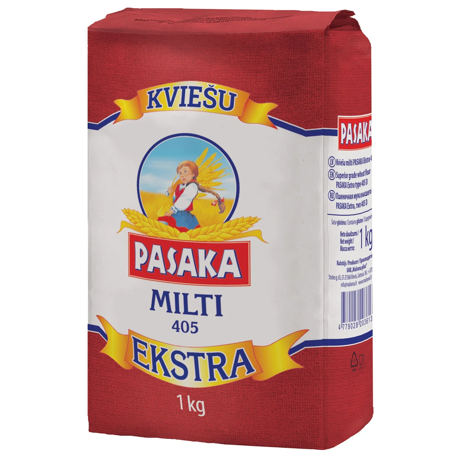 KVIEŠU MILTI PASAKA EKSTRA, 405D, 1KG