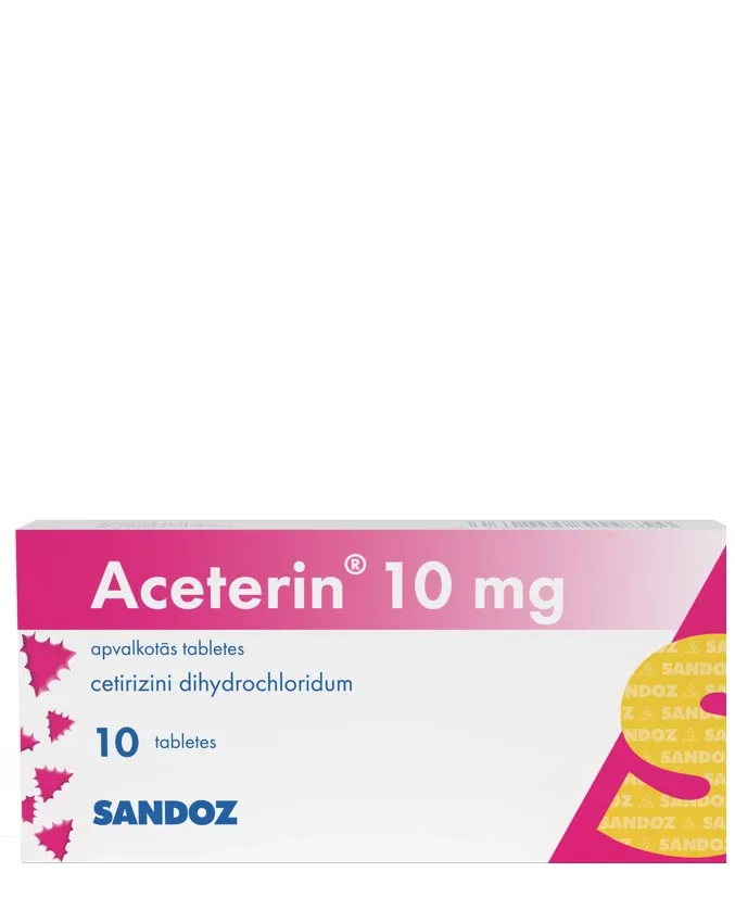 Aceterin, 10 tabletes