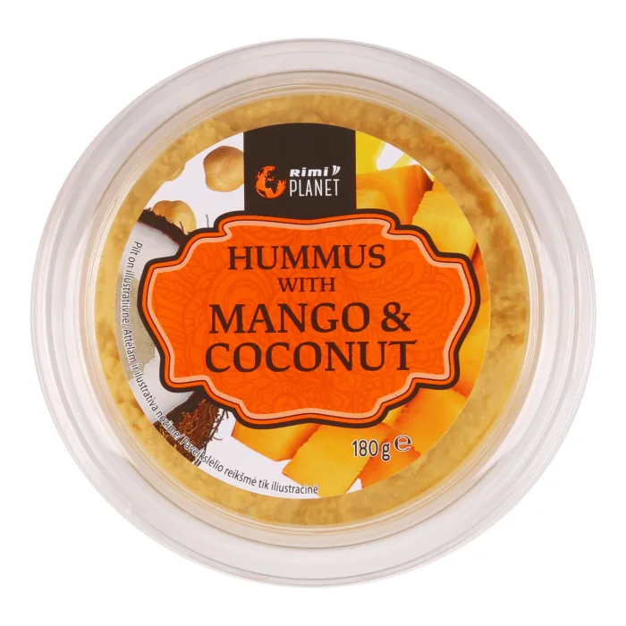 HUMOSS RIMI PLANET AR MANGO UN KOKOSRIEKSTIEM 180G