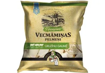 PELMEŅI VECMĀMIŅAS GRUZĪNU GAUMĒ 500G