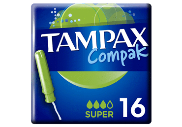 HIG.TAMPONI TAMPAX COMPAK SUPER 16GAB.