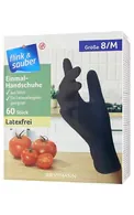 FLINK&SAUBER VIENREIZLIETOJAMIE CIMDI, M IZMĒRS, 60GAB.