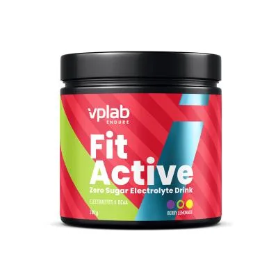 Vplab Fitactive Zero Berry lemonade pulveris 200 g