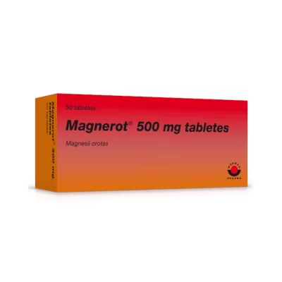 Magnerot 500 mg tabletes N50