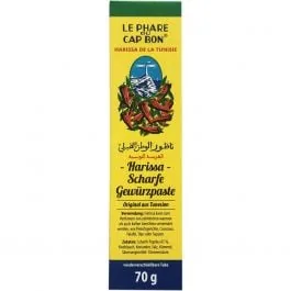 PASTA SARKANO ČILI PIPARU 70G HARISSA