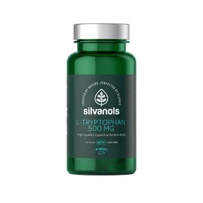 Silvanols L-tryptophan 500 mg kapsulas N60