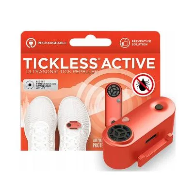 Tickless Active ultraskaņas repelenta ierīce (sarkana)