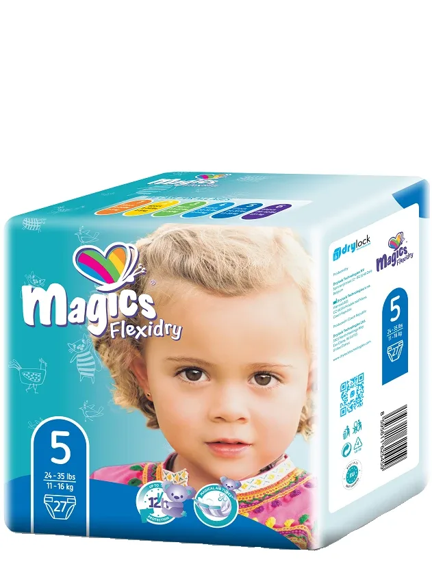 Magics Flexidry autiņbiksītes junior 11-16 kg (izmērs 5), 27 gb.