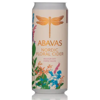 Сидр Abavas 5%, 0,33 л банка