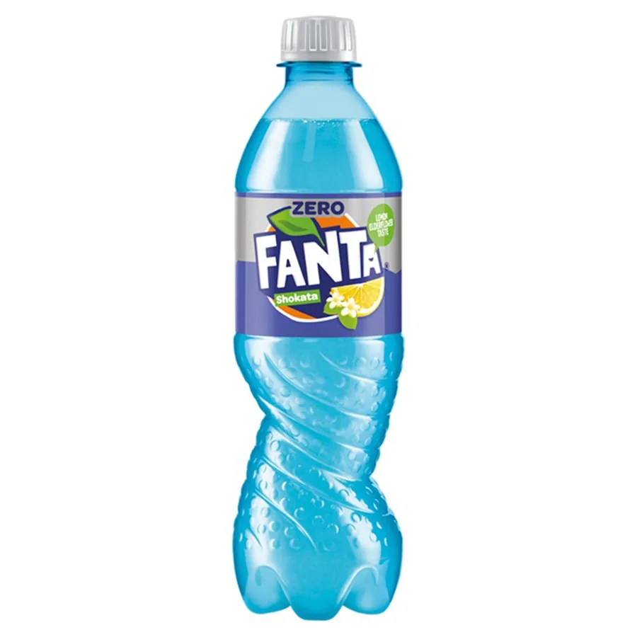 GĀZĒTS DZĒRIENS FANTA SHOKATA ZERO, PET, 0.5L(DEP)