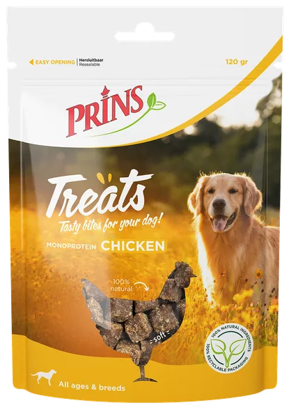 Prins Treats Chicken kārumi, 120 g