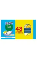 SWIFFER MITRĀS SALVETES GRĪDU TĪRĪŠANAI, UZPILDE, 48GAB