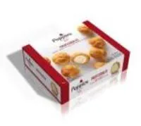 PROFITROĻI POPPIES AR SALDĀ KRĒJUMA KRĒMU, 25 G /10 GAB./250 G