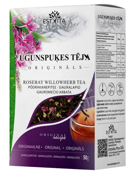 Estvita Original ugunspuķes beramā tēja, 50 g