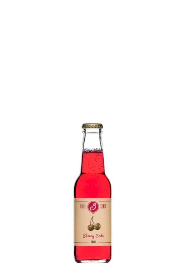 THREE CENTS CHERRY SODA