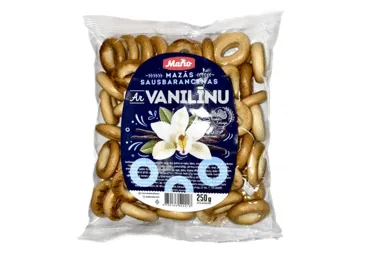 MAZĀS SAUSBARANCIŅAS AR VANILĪNU 250G