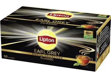TĒJA LIPTON SUN EARL GREY 50PAC. 75G