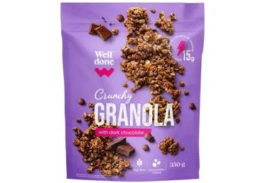 GRANOLA AR ŠOKOLĀDI WELL DONE 350G