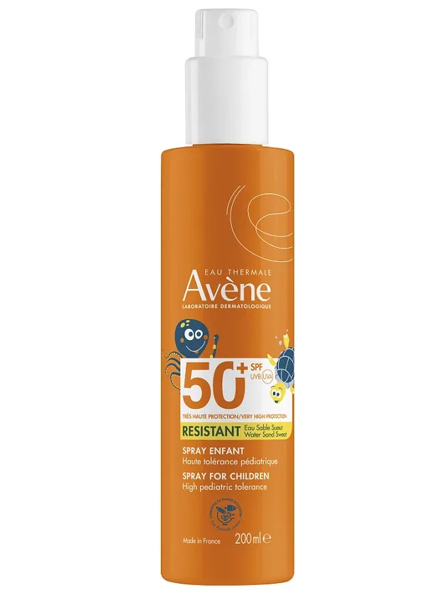 Avene Sun aizsardzības sprejs bērniem SPF50+, 200 ml