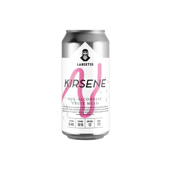 BEZALKOHOLISKAIS ALUS LABIETIS ĶIRSENE 440ML