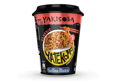 ĀTRI PAGATAVOJAMII MAKARONI YATEKOMO GALLINA BLANCA AR KLASISKO GARŠU 93G