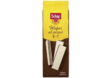 VAFELES AR KAKAO KRĒMU BEZ GLUTĒNA SCHAR 125G