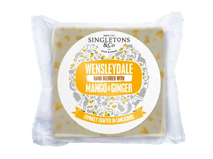 SIERS WENSLEYDALE SINGLETONS AR MANGO UN INGVERU, 200G