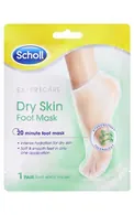 SCHOLL DRY SKIN PĒDU MASKA-ZEĶĪTES AR MAKADAMIJAS EĻĻU, 1PĀRIS