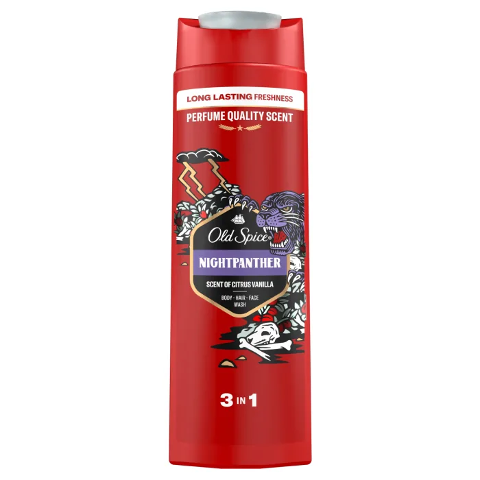 DUŠAS ŽELEJA VĪRIEŠIEM OLD SPICE NIGHT PANTHER 400 ML