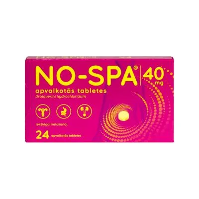 No-Spa 40 mg apvalkotās tabletes N24