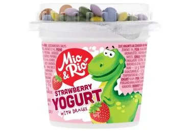 JOGURTS MIO&RIO ZEMEŅU AR DRAŽEJĀM 3,8% 135G