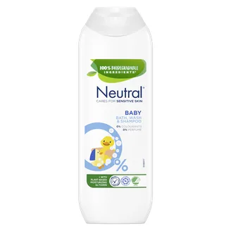 Детский шампунь и гель для душа Neutral, 250 мл