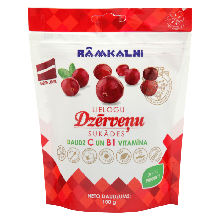 SUKĀDES RĀMKALNI DZĒRVEŅU LIELOGU 100G