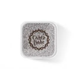 DEKORI CUKURA PĒRLĪTES MINI BALTAS, SUDRABA 550G CAKE&BAKE