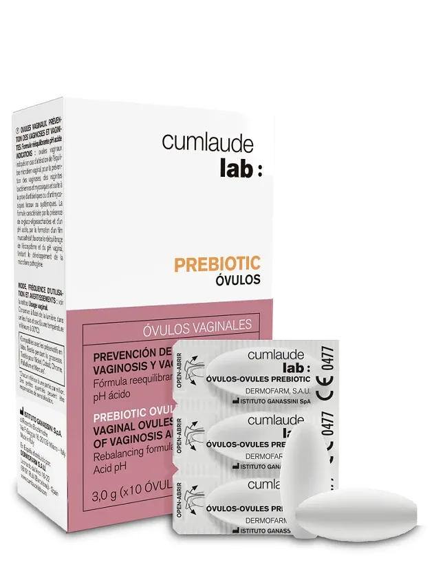 Cumlaude prebiotiskās vaginālās ovulas, 10 x 3 g