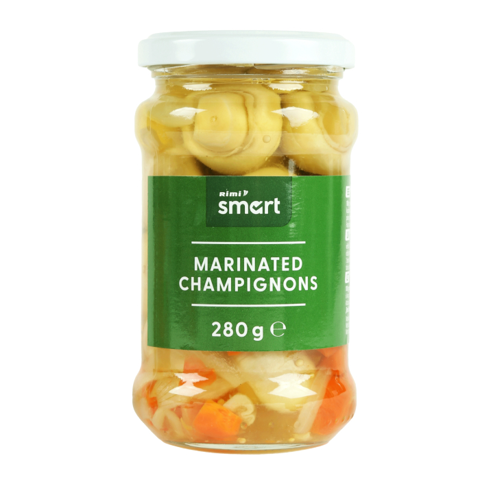 MARINĒTI ŠAMPINJONI RIMI SMART 280G/165G