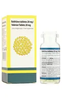 BALDRIĀNA TABLETES 20MG,50 TABLETES