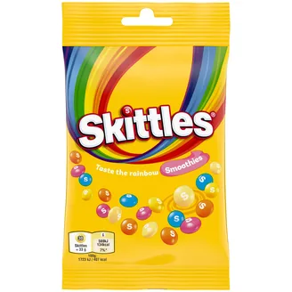 KOŠĻĀJAMAS KONFEKTES SKITTLES SMOOTHIES 95G