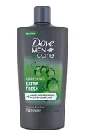 DOVE MEN EXTRA FRESH DUŠAS ŽELEJA, 700ML