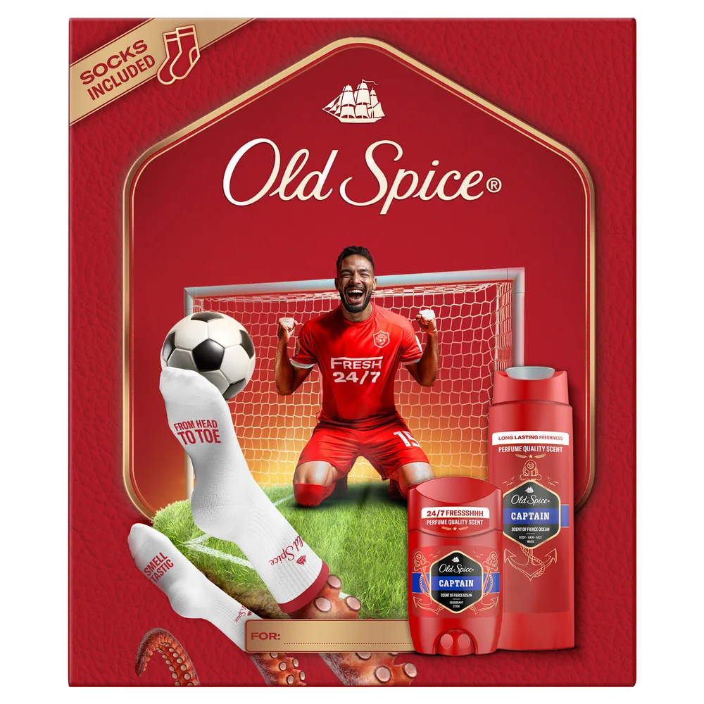 DĀV.KOMPL.OLD SPICE  CAPTAIN D.ŽEL+STICK DEO+ZEĶES ZSV 2025